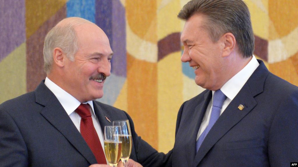 Виктор Янукович, Александр Лукашенко 
